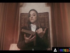 Britannique, Pieds, Lesbienne, Léchez, Chatte, Strapon, Jouets