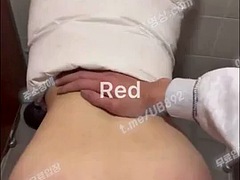 4786 Twitter Sect Red Blowjob and rear end in a public restroom Tele UB892