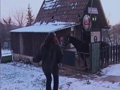 フェラチオ, 茶髪の, チン, ダブル開発, 顔射, 毛深い, イタリア人, プール