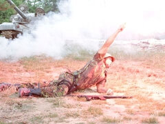 Leger, Zwart, Pijpbeurt, Bruinharig, Hondjeshouding, Handbeurt, Buiten, Tiener