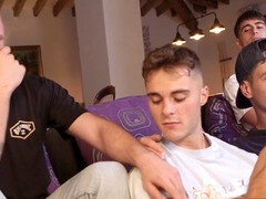 フェラチオ, ぽちゃ, 爸, イマラチオ, ゲイ, グループ