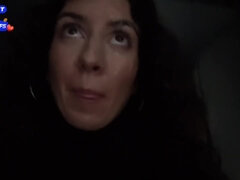 Katty West - Stranger Helped Me Cum On Public Train And Walks Around Carriages With Cum On Face - Cumwalk