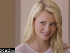 Noire, Blonde, Sucer une bite, Mixte, Queue, Faciale, Interracial, Nénés