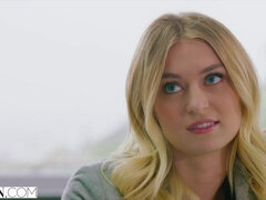 Gros cul, Gros seins, Blonde, Sucer une bite, Léchez, Suçant, Adolescente, Nénés