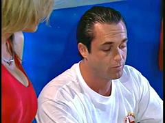 Grosse titten, Bikini, Blondine, Blasen, Hardcore, Titten