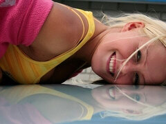 Blonde clip with emotional Sophie Moone from Sweet Sophie Moone