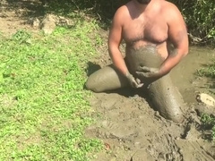 Jons river mud fun 1