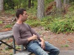 Outdoor Masturbation at the Camp Site