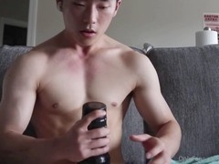 Korean, masturbation, masturbation