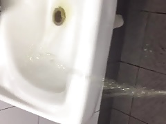 Messy Public Restroom Piss