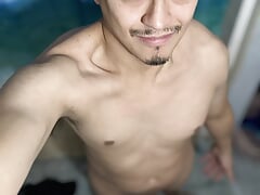 Hispanic uncut cock with Fresh Trim
