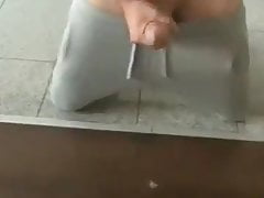 Michael eats his cum
