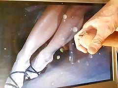 lena sexy feet cum tribute slow mo