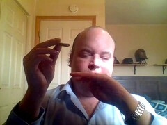 Gorgeous young lady gives a mouthwatering blowjob