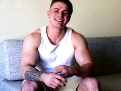 Gay bodybuilder, faphouse, string up