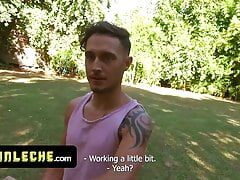 Latin Leche - Sexy Fit Latinos Take Break From Work For Passionate Intercourse By The Pool