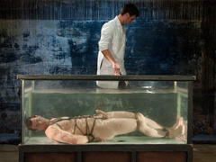 Dude in water is going to get a nice handjob too