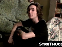 Str8Thugs.com - Gorgeous Sean Johansen's live cam show with a focus on his hard dick