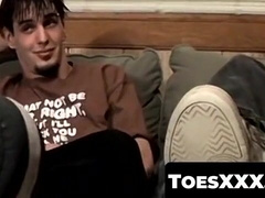 ToesXXX.com - Tatted fellows Axel and Billy da Kidd's sole and salami have fun