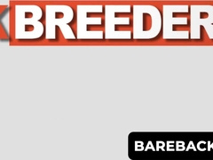 The two men take turns sliding in his hole and spit-roasting Zack Grayson in raw thre