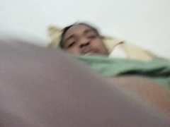 Yam-sized black dock Massive manstick