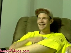 American inexperienced blown and masturbated for cum by mature gay