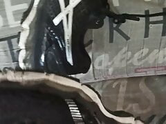 Fuck end cum on Neighbor sneaker Asics GT-200