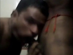 Tamil Scorching homos Unbelievable deepthroat and kiss