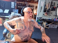 Rover is total pumped up nips cock