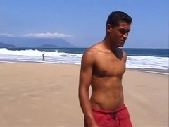 Exotic male pornstars Ricardo Caffe and Nill Black in best group sex, hunks homosexual adult video