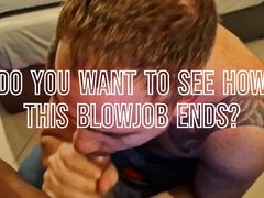 Look how my boy gives me a blowjob