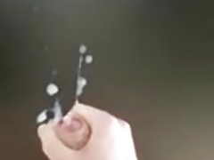 big dick cum on the cupboard