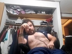 Kevy 69 Strokes Big Cock to Cum