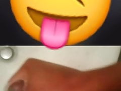 Boyfriend records me masturbating over the sink