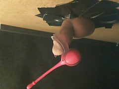 Teased by Lush on Cam - Cumshot
