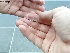 Spit play with fingers (TRAILER)
