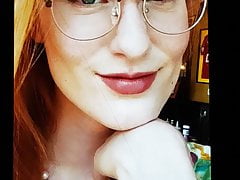 Paige Cum Tribute #1 - PeachSaliva on twitter
