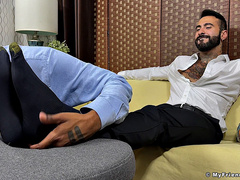 Rikk's Feet Sucked & Fucked - Rikk