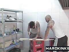 Hardkinks.com - The boss's son and the macho workers