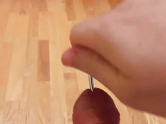 Rough deep urethral cock sounding