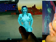 WoW Cum Tribute to Kittiocat's Troll
