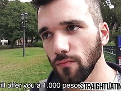 Bearded first timer enjoys raw drilling after a blowjob
