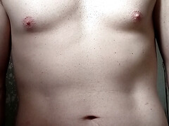 Masturbating my cock