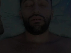 Camilo Dark-Skinned COCK BALL TORTURE Xxl Rod Hasty Ball Sack Spanking Fap Off and Spunk Munching