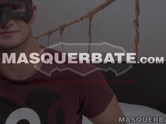 Delicious jock Jackson Stock fucks hard his sex toys with passion