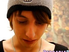 Dumped twink pounds his cute flatmate