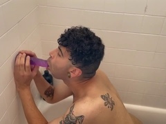 Piercing, big cock, gay sex toys