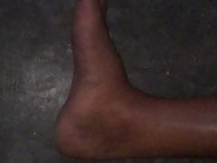 Cumming on my foot