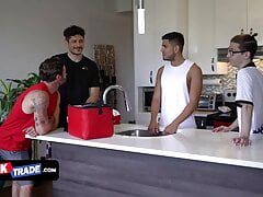 Two Hot Assed Teens Celebrate Independence Day With Step Dad