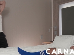 TwinkTop Super-naughty Milo Miles sports ginormous salami for splendid furry DILF coach